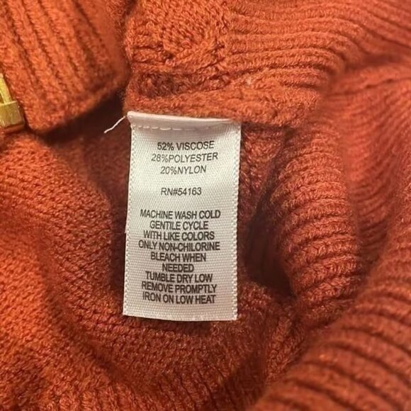 Mark New York Andrew Marc Zipper Cardigan New Womans Size XL - Picture 6 of 6